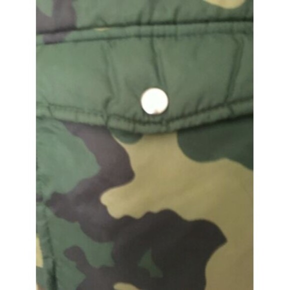 Safety Zone Men’s Camouflage & Orange Zip Up Lined Vest Jacket Size Large - Picture 2 of 10